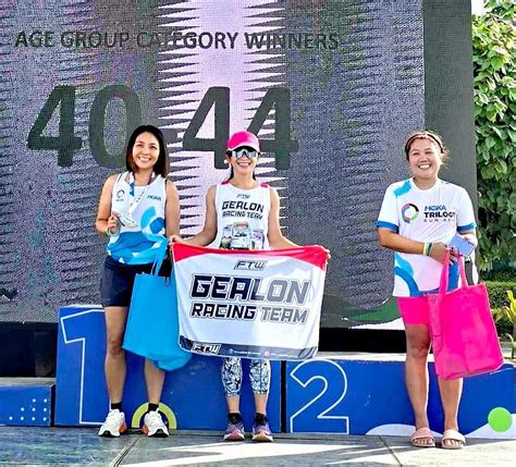 GEALON Racing Team Triumphs at HOKA Trilogy Run Asia – Cebu.